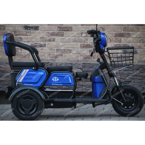 Гюрза ЭЛ-3. Трицикл 1000 W. Новый с завода.