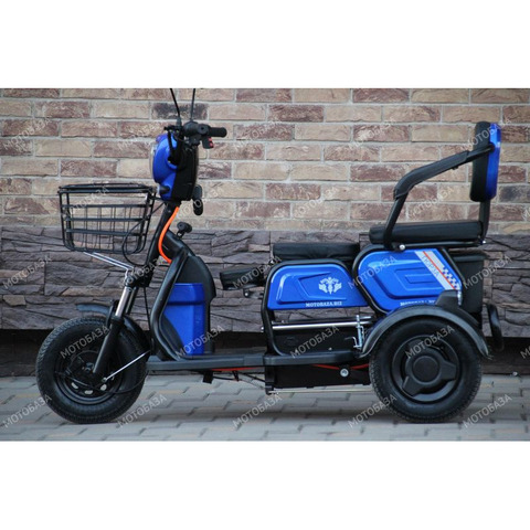 Гюрза ЭЛ-3. Трицикл 1000 W. Новый с завода.